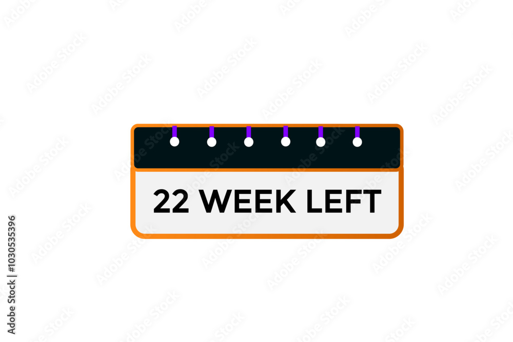 22 week left, icon, stile, timer, countdown, clock, time, background, template, 22 week left countdown, sticker, left banner, business, sale, label button
22 week left, icon, stile, timer, countdown, clock, time, background, template, 22 week left countdown, sticker, left banner, business, sale, label button