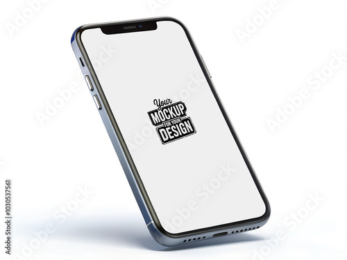 Smartphone Screen Mockup Clean & Minimal Display Template