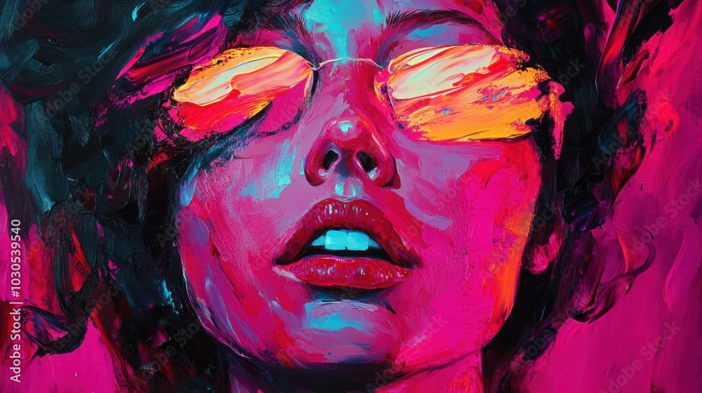 Neon hand-painted art with glowing strokes and vibrant colors, creating a unique blend of traditional and modern techniques. Neon hand-painted art with glowing strokes and vibrant colors, creating a unique blend of traditional and modern techniques.