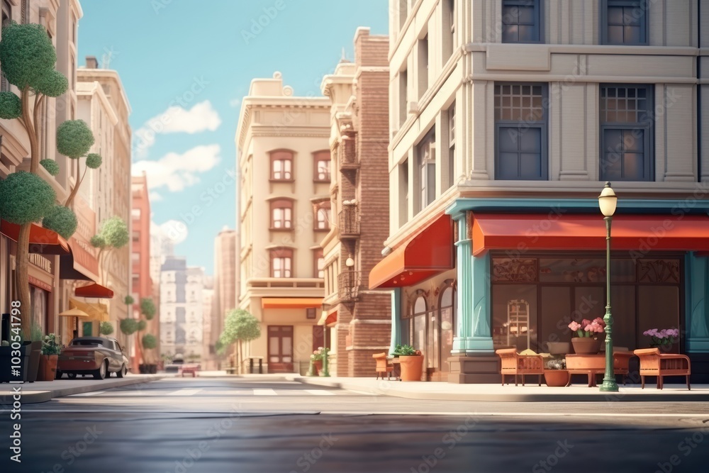 Street city architecture cityscape. Street city architecture cityscape.