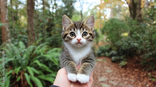 Kitten in the Woods.