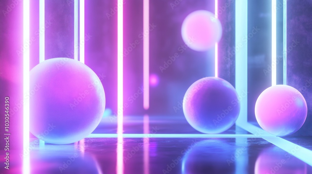 Neon vaporwave background with bright, glowing hues and retro-futuristic elements, creating a nostalgic, tech-inspired scene. Neon vaporwave background with bright, glowing hues and retro-futuristic elements, creating a nostalgic, tech-inspired scene.