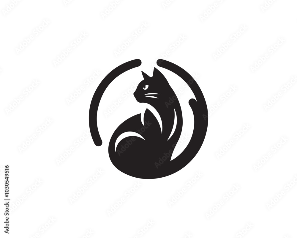cat icon vector illustration cat icon vector illustration