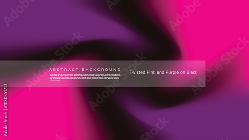 Silky Gradient Abstract Background with Bright Purple and Magenta Color