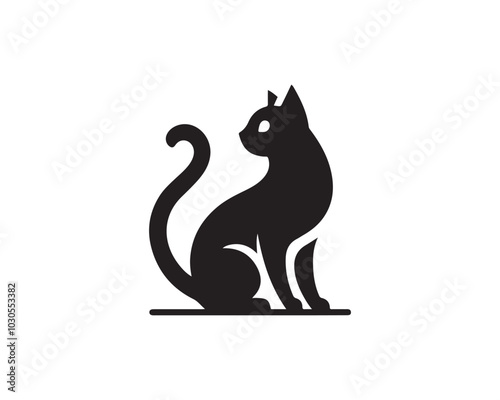 black cat silhouette