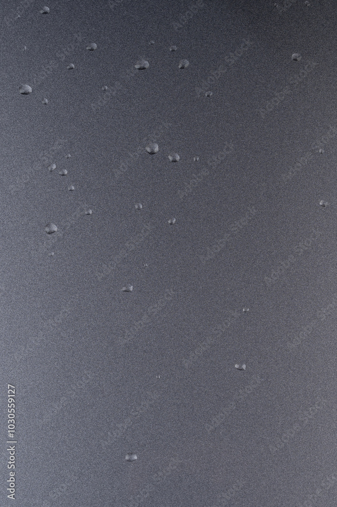 Metallic grey shiny background with water drops Metallic grey shiny background with water drops