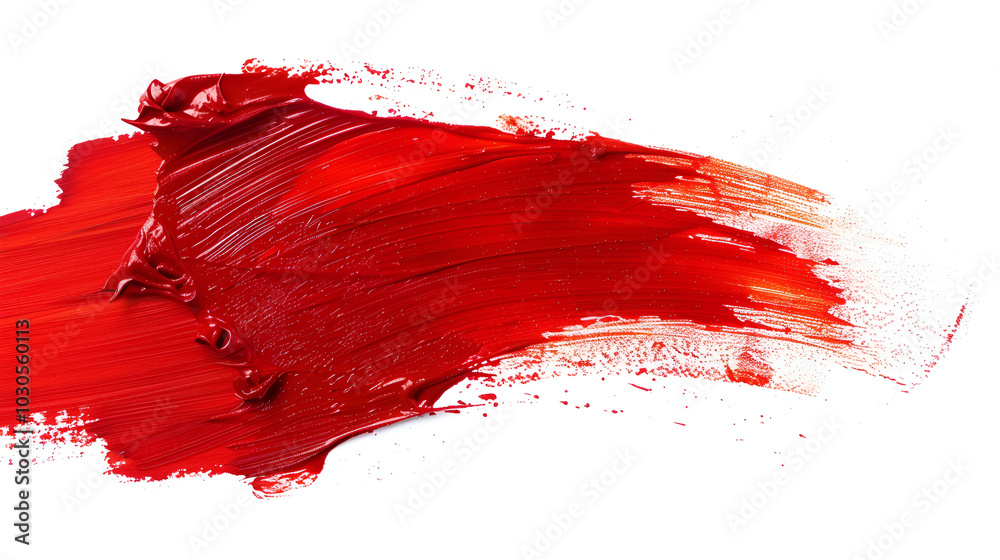 Abstract brushstroke of red paint isolated on white background ,Vivid red lipstick smear swatch isolated on white background
Abstract brushstroke of red paint isolated on white background ,Vivid red lipstick smear swatch isolated on white background
