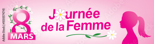 Obraz na płótnie Journée de la femme 2 w salonie