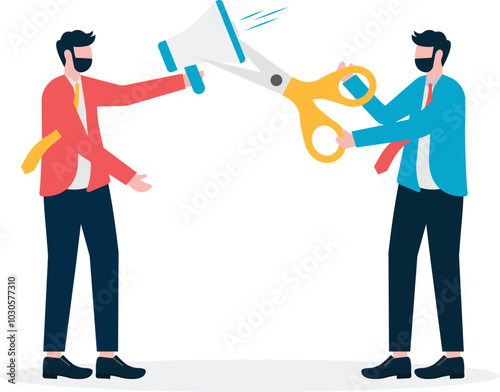 Interrupting speech, rejecting spam or excessive information, refusing to make an offer,

