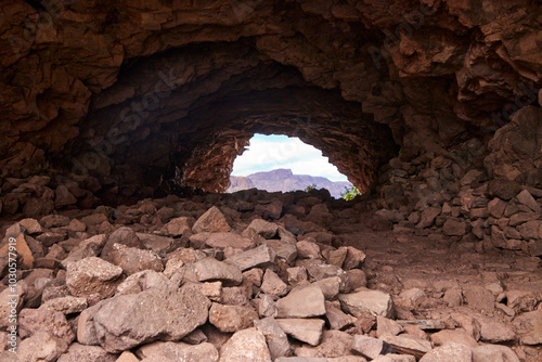 La Ansite Festung eines von wichtigsten archäologischen Stätten auf Gran Canaria