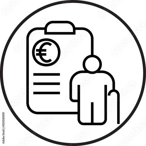 Retirement Fund icon Design