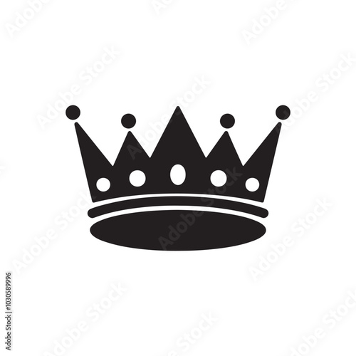 crown isolated on white background