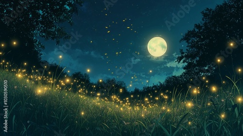 Obraz na płótnie anime theme of the background for wallpaper w salonie
