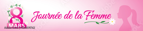 Bannière journée de la femme