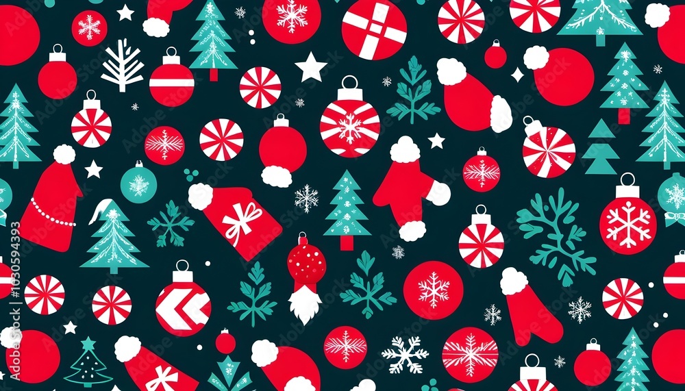 seamless christmas pattern seamless christmas pattern