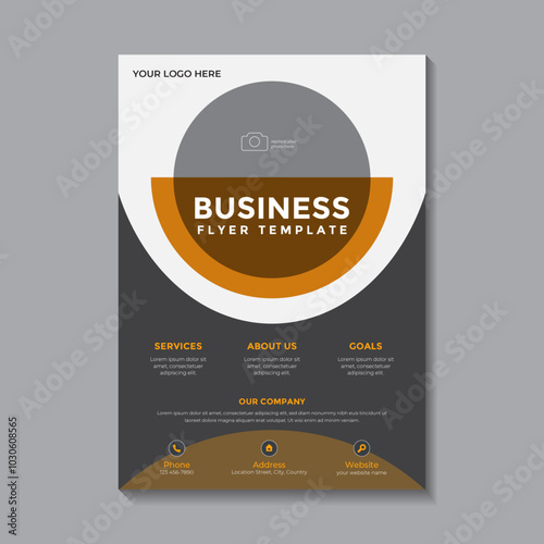 customizable flyer templates for contemporary businesses. They are ready to use and simple to edit.