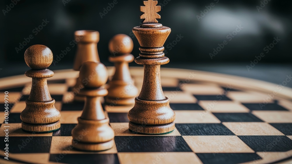 A marketing strategy that is focused and precise like chess pieces on a target board A marketing strategy that is focused and precise like chess pieces on a target board
