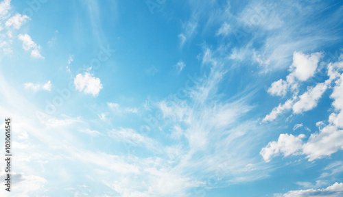 Scenic view of the sky with clouds photo