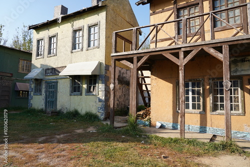 old house in the village