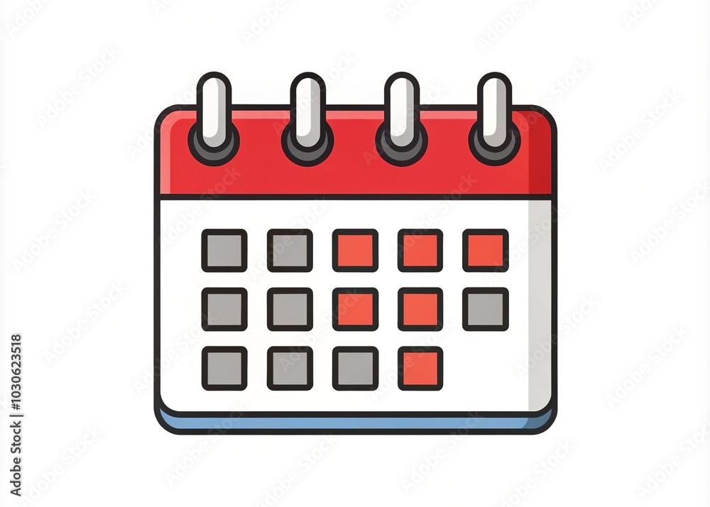 - Technical: Vector, Icon, Calendar, Editable, Customizable - Technical: Vector, Icon, Calendar, Editable, Customizable