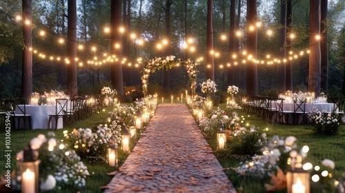 As you walk toward your warm home, candles flicker along the pathway, and colorful autumn flowers create a romantic atmosphere for a festive New Year's Eve dinner with friends