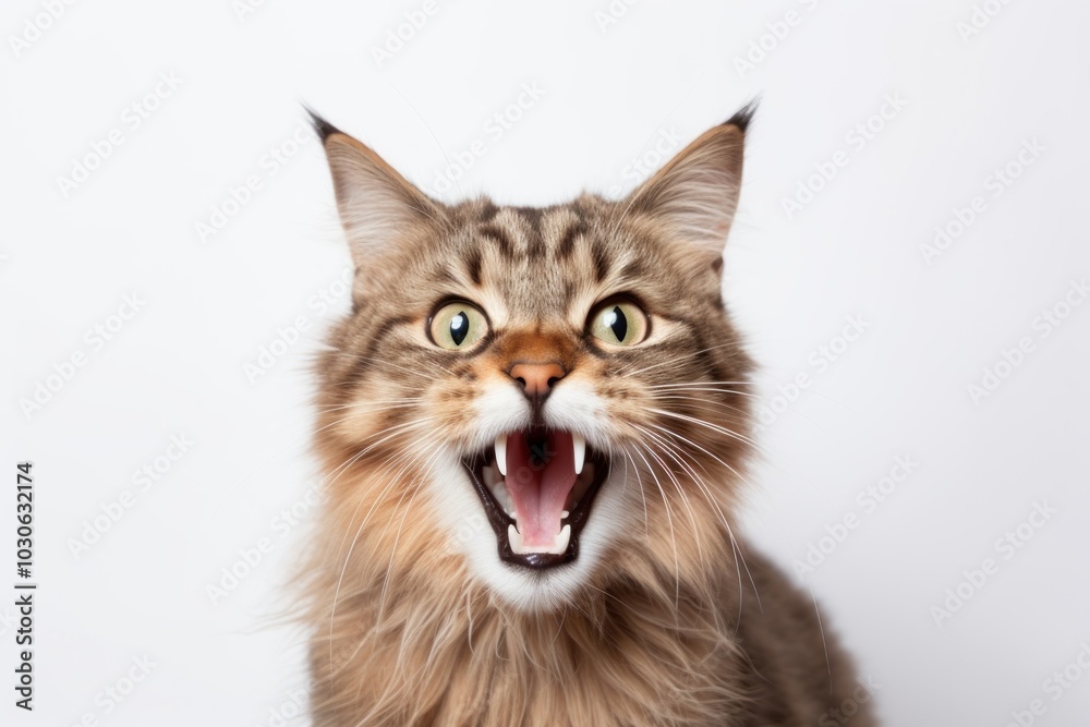 Fototapeta premium Mammal animal mouth pet.