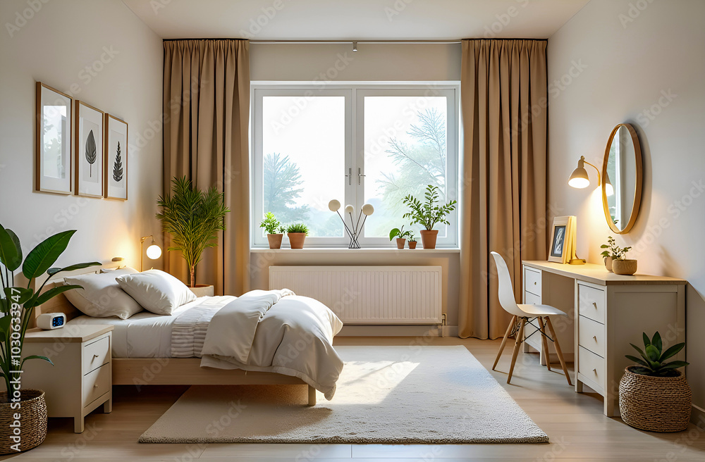 Fototapeta premium the interior of a modern children's room