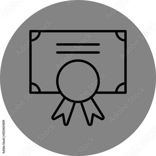 Share Certificate icon Design