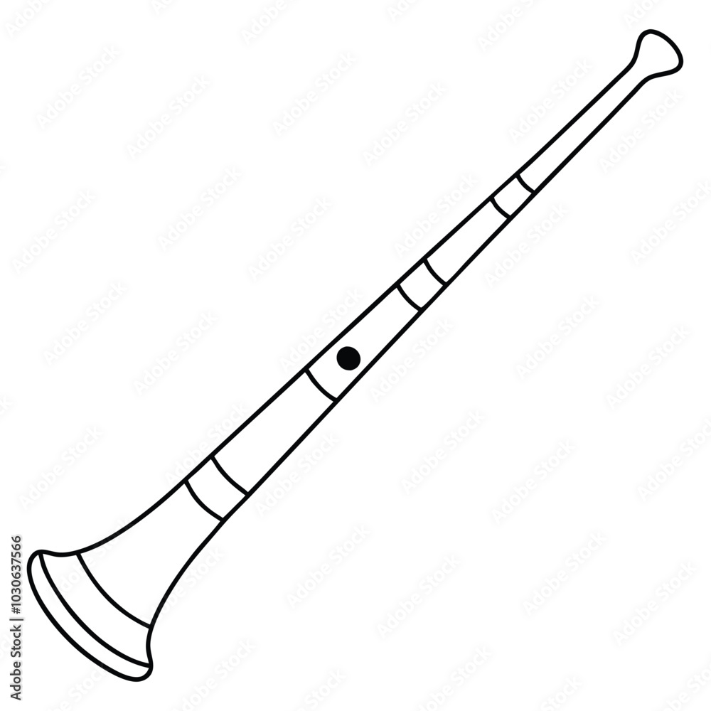 Didgeridoo Vector Illustration
