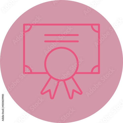 Share Certificate icon Design