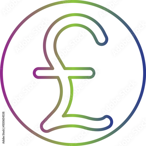 Pound Sterling icon Design