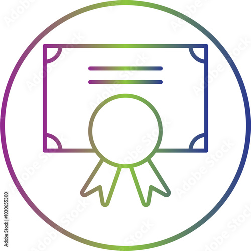 Share Certificate icon Design