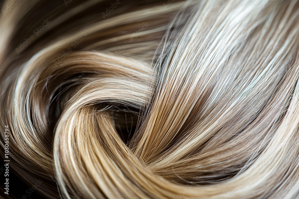 Blonde Hair Texture Close Up Blonde Hair Texture Close Up