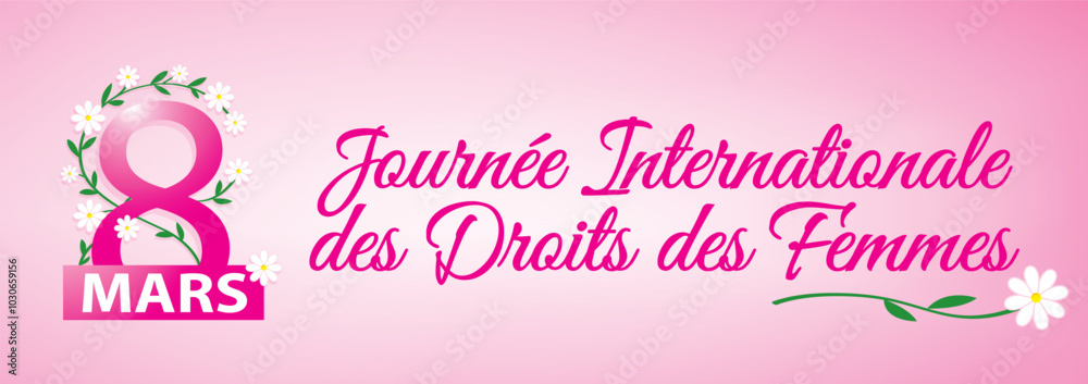Bandeau journée internationale des droits des femmes