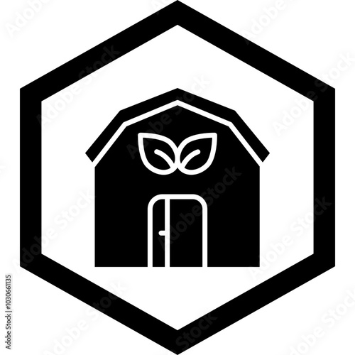 Greenhouse Icon Design