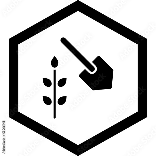 Hoe Icon Design