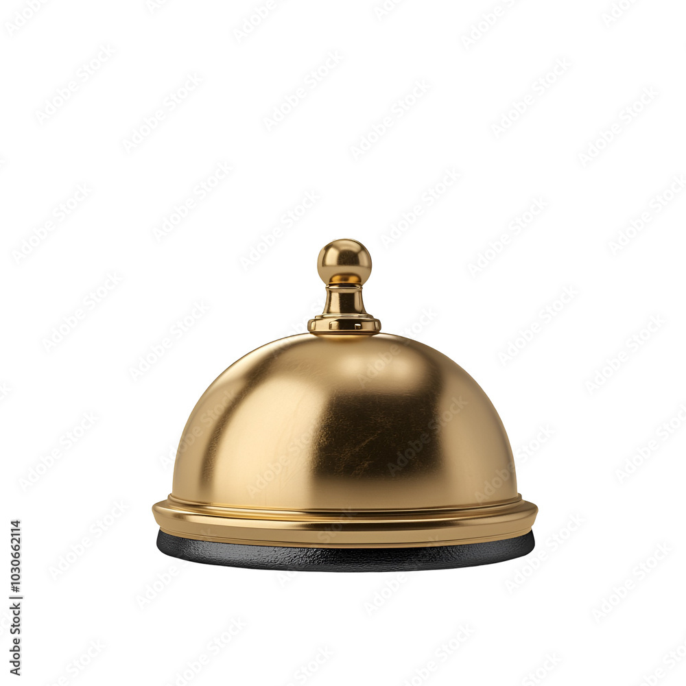 Shiny Gold Service Bell Reception Desk Decor Shiny Gold Service Bell Reception Desk Decor