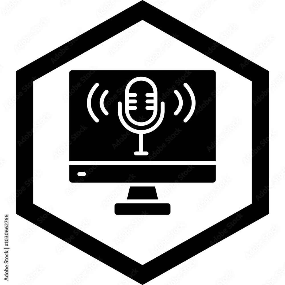 Podcast Icon Design