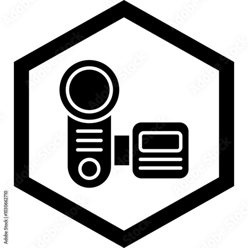 Cam Recorder Icon Design