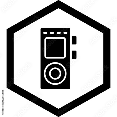 Audio Recorder Icon Design