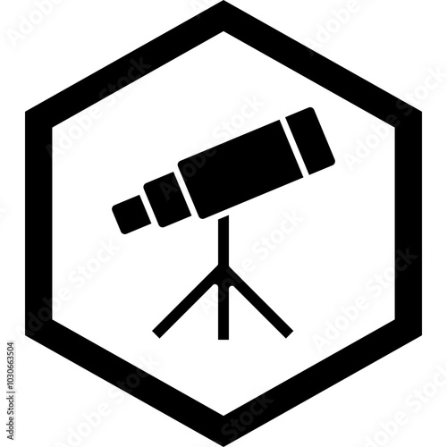 Telescope Icon Design