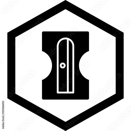 Pencil Sharpener Icon Design