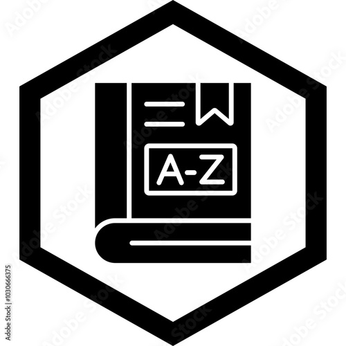 Dictionary Icon Design