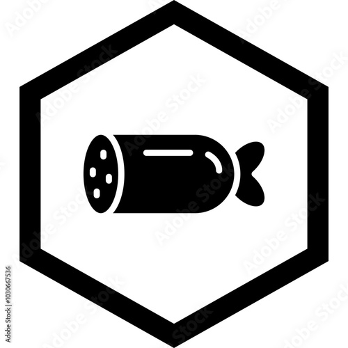 Salami Icon Design