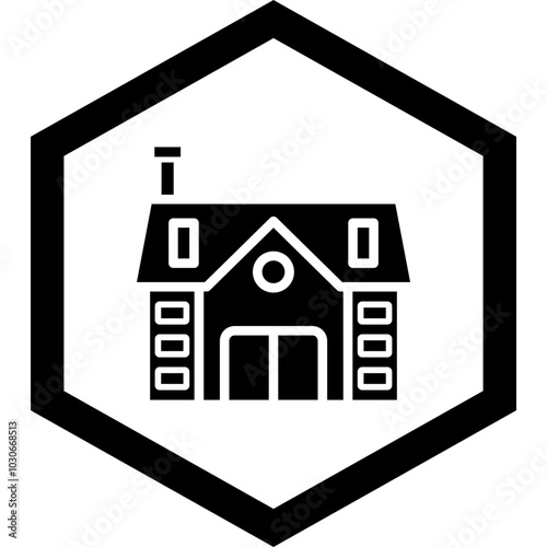 Bungalow Icon Design