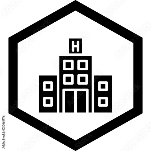 Hospital Icon Design