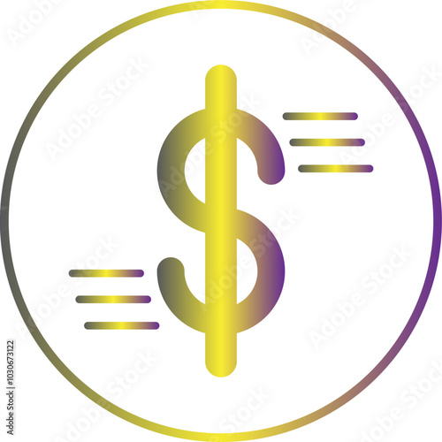 Dollar Sign icon Design