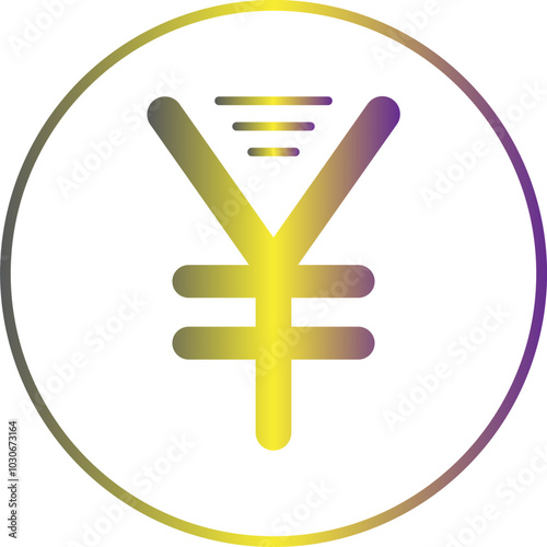 Yen Sign icon Design