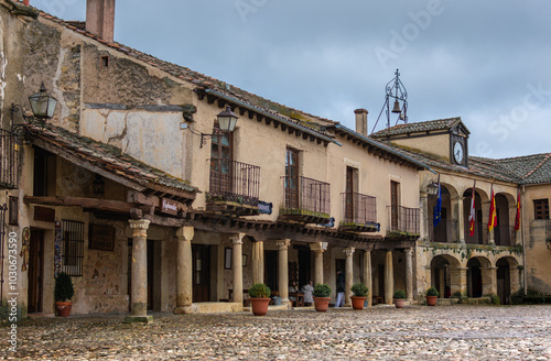 Pedraza, un cuento medieval en la meseta castellana en la provincia de Segovia.