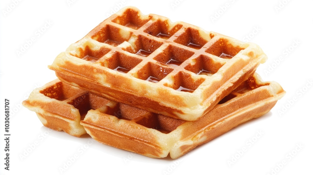 Photos of waffles, transparent backgrounds Photos of waffles, transparent backgrounds